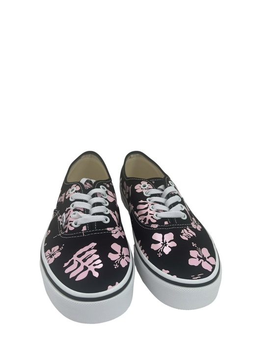 Vans Shoes - Vans Authentic Archive Black Pink Floral Sneakers Women 9.5 Men 8